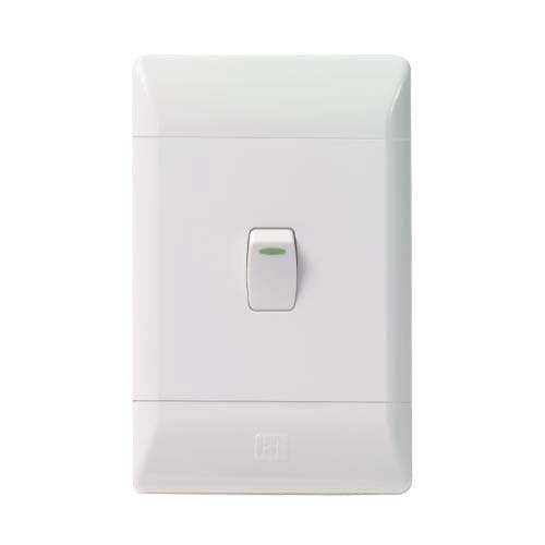 CBi PVC 1 Lever 2-Way Light Switch 4 x 2