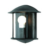 Bright Star Black Aluminium Half Lantern