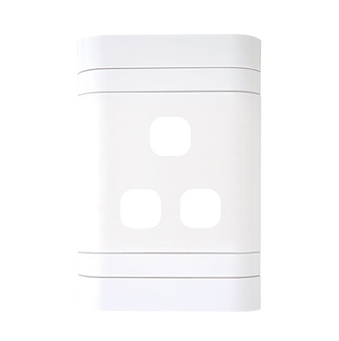 Lesco Cover Strip Cover Plate 3 Module 2 x 4