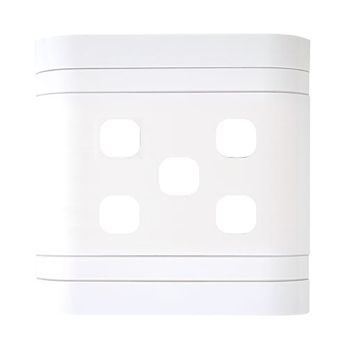 Lesco Cover Strip Cover Plate 5 Module 4 x 4