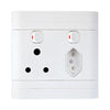 Lesco Cover Strip RSA Single Slimline Combo Socket 4 x 4