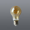 Spazio LED A60 Dimmable Filament E27 4W Warm White - Amber
