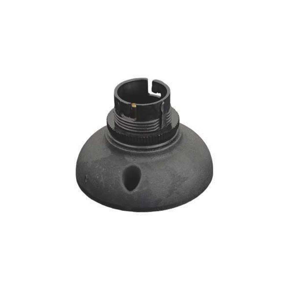 Tradeprice Baton PVC Lamp Holder B22 - Black