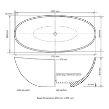 Load image into Gallery viewer, Livingstone Dakota Freestanding Bath
