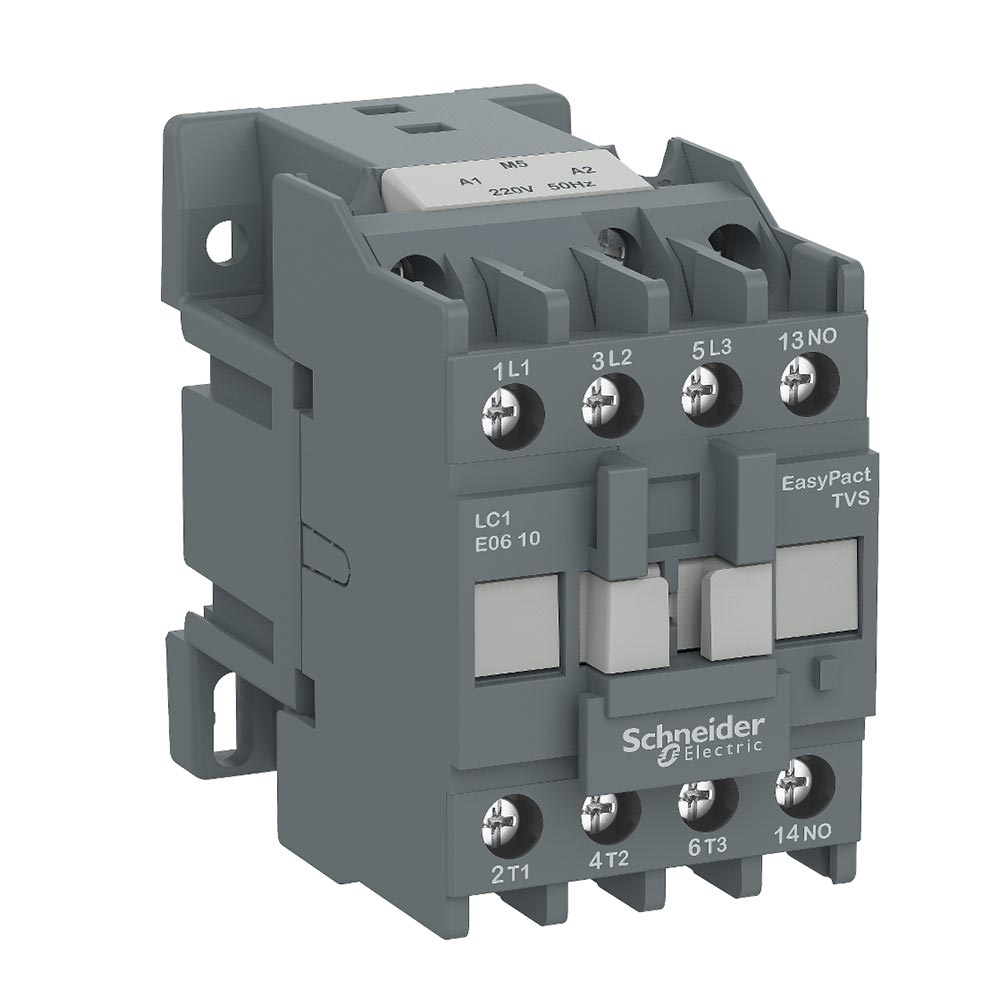 Schneider Easy 9 TVS Contactor 3P 6A 2.2kW