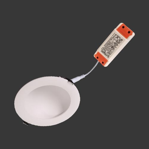 K. Light LED Dimmable Recessed Downlight 12W 145mm - White