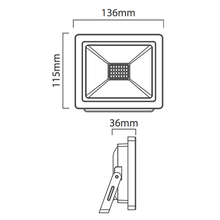 Load image into Gallery viewer, Eurolux LED Floodlight 20w - Black
