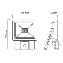 Load image into Gallery viewer, Eurolux LED Floodlight 30W with Sensor
