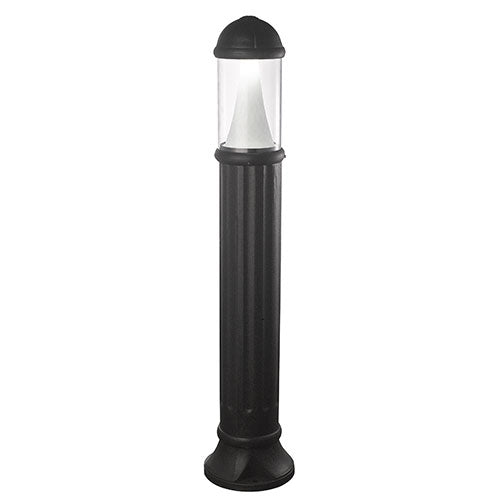 Bright Star Cylindrical Bollard - Black