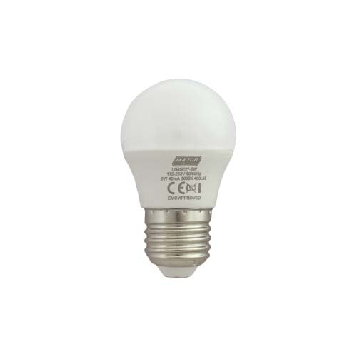Major Tech LED Golf Ball Bulb E27 5W 320lm 3000K
