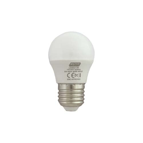 Major Tech LED Golf Ball Bulb E27 5W 320lm Warm White