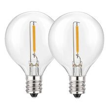 Load image into Gallery viewer, Litehouse LED Classic Low Voltage Mini Replacement Bulb G40 E12 5V 2700K
