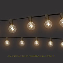 Load image into Gallery viewer, Litehouse LED Classic Low Voltage Mini Replacement Bulb G40 E12 5V 2700K
