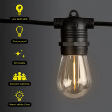 Load image into Gallery viewer, Litehouse LED Traditional Solar Festoon Replacement Bulb E27 5V 2700K
