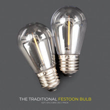Load image into Gallery viewer, Litehouse LED Traditional Solar Festoon Replacement Bulb E27 5V 2700K
