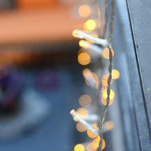 Load image into Gallery viewer, Litehouse Curtain LED Fairy Lights Warm White 2m
