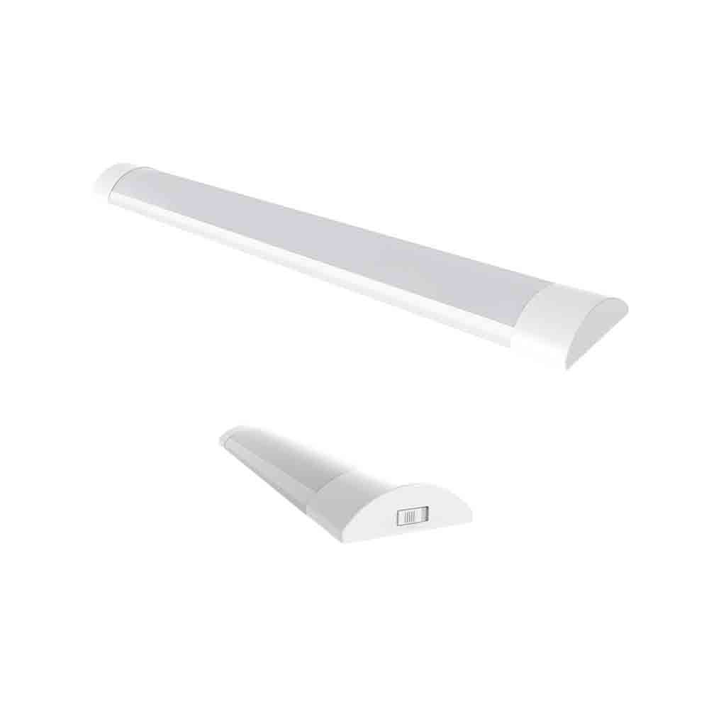 PioLED Mamba Slim Project Linear Light IP33 40W 4400lm 3CCT 600mm - White