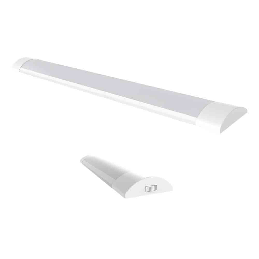 PioLED Mamba Slim Project Linear Light IP33 55W 6050lm 3CCT 1200mm - White