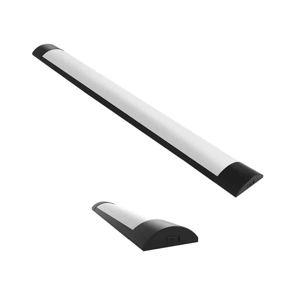 PioLED Mamba Slim Project Linear Light IP33 55W 3CCT 1500mm - Black