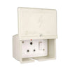 Lesco Allbro Weatherproof RSA Socket 2 x 4