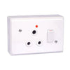 Lesco LSS RSA Socket 2 x 4 - Surface Mount