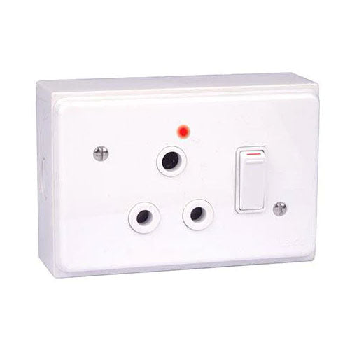 Lesco LSS RSA Socket 2 x 4 - with Extention Box