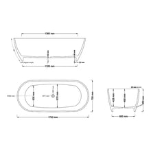 Load image into Gallery viewer, Crystallite Stone Luna 1.7 Bath
