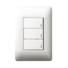 Load image into Gallery viewer, Legrand Ysalis 3 Lever 1-Way Light Switch 4 x 2
