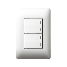 Load image into Gallery viewer, Legrand Ysalis 4 Lever 2-Way Light Switch 4 x 2
