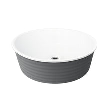 Load image into Gallery viewer, Two Tone Stone Linea Countertop Vanity Basin
