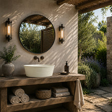Load image into Gallery viewer, Two Tone Stone Linea Countertop Vanity Basin
