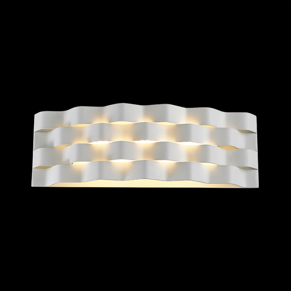 K. Light Large Ripple Wall Light LED 20W 3000K