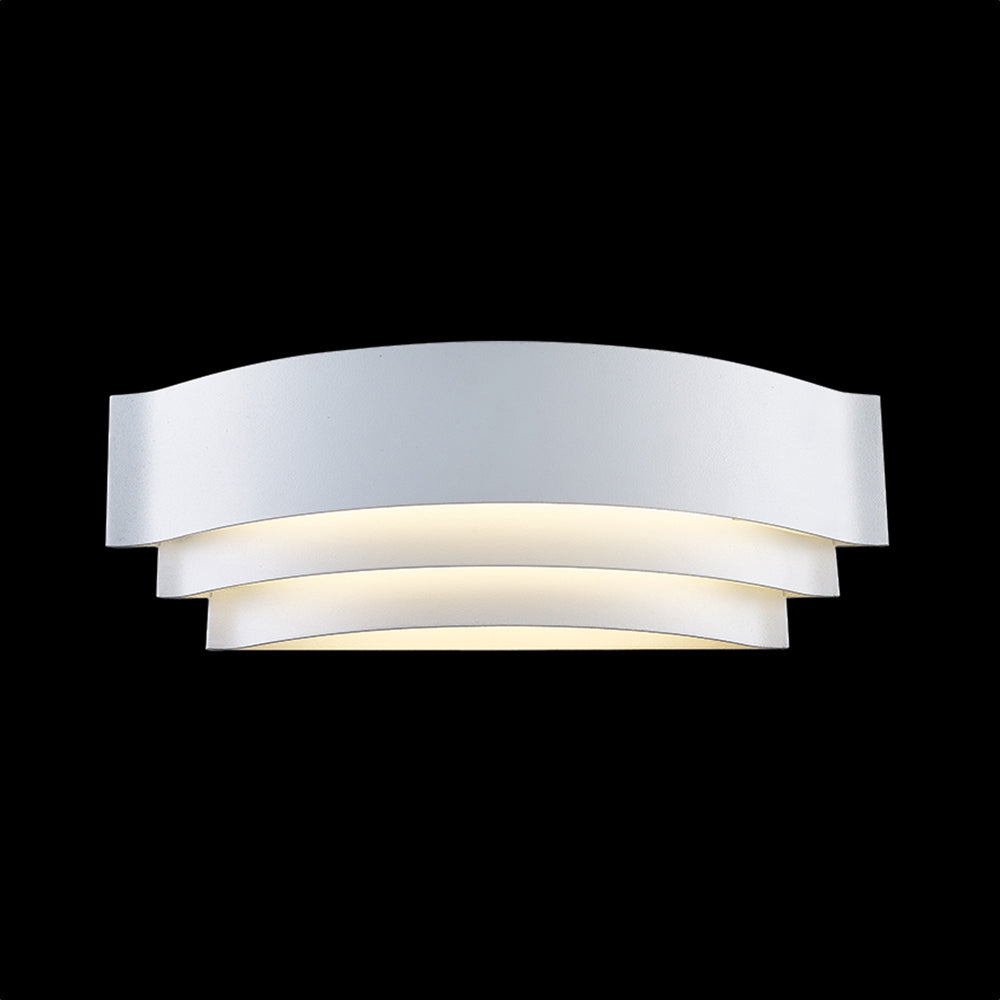 K. Light Large 3-Step Wall Light LED 20W 3000K - White