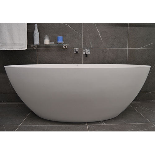 Crystallite Madison Free Standing Bath - White