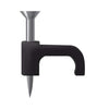 Cable Clips Flat Black - 5 to 14.5mm /100pk