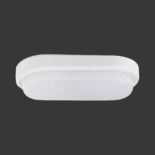 K. Light Oval LED Bulkhead 550lm 6500K
