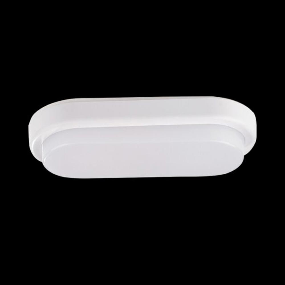 K. Light Oval LED Bulkhead 850lm 6500K