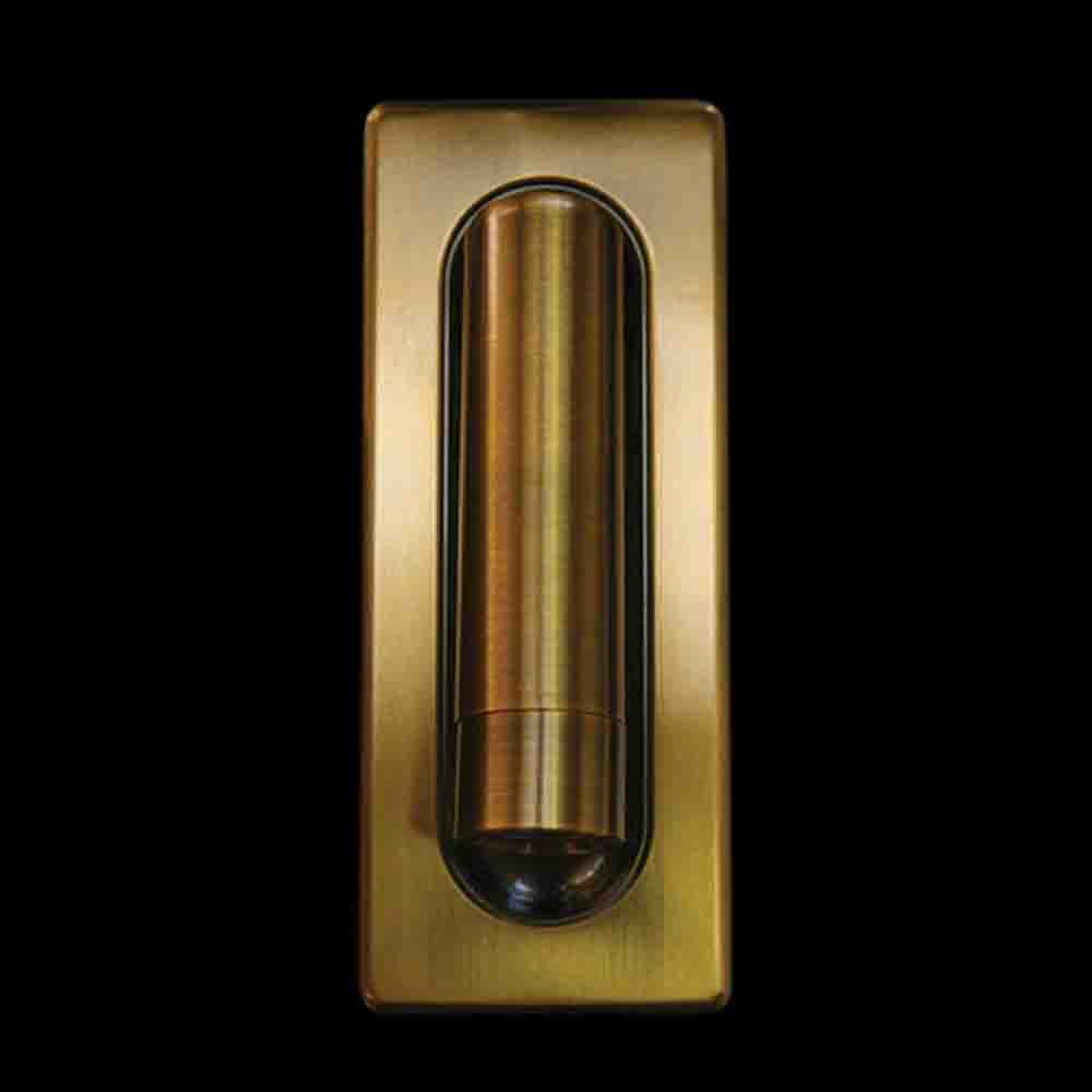 K. Light LED Recessed Wall Reading Light 3W - Gold