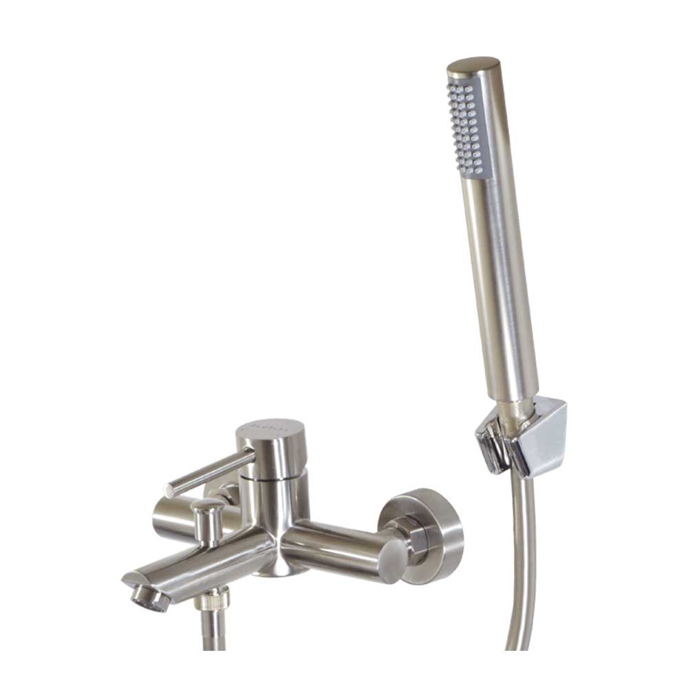 BluTide Moon Bath Mixer Tap W/T Std Offset - Stainless Steel