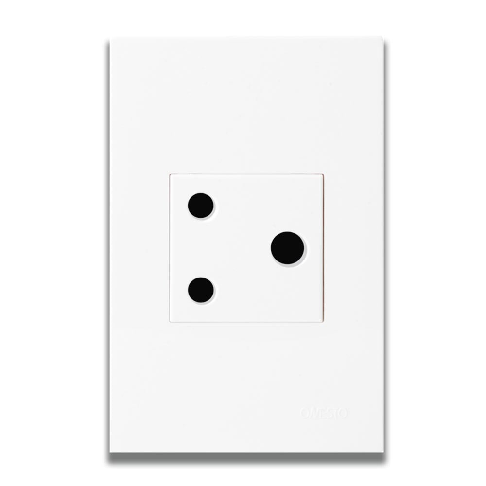 Onesto Matrix Wall Socket Unswitched RSA 2 x 4
