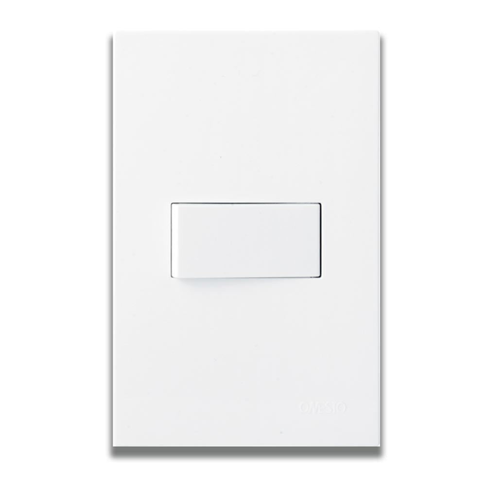 Onesto Matrix Small 1 Lever 1-Way Light Switch 4 x 2