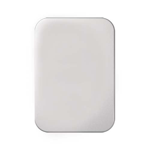 VETi 1 Blank Cover Plate 4 x 2 - White Trim