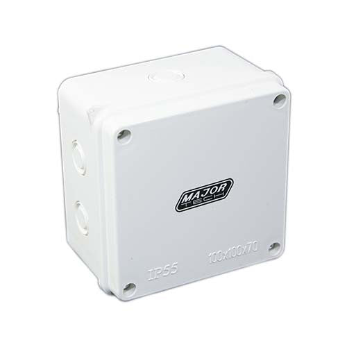 VETi Junction Box with Knockouts 100mm