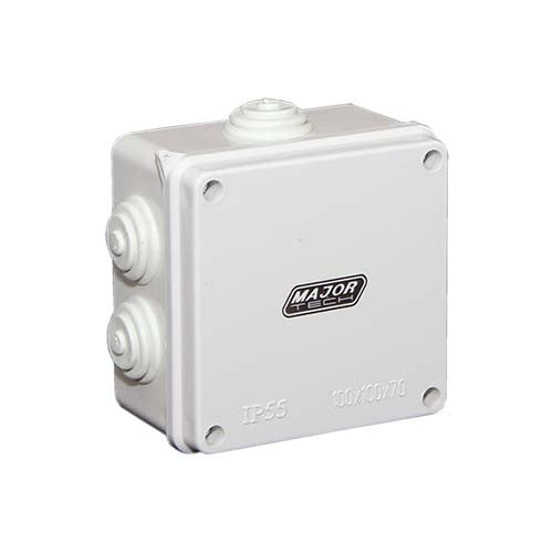 VETi Junction Box with Rubber Gland 100mm