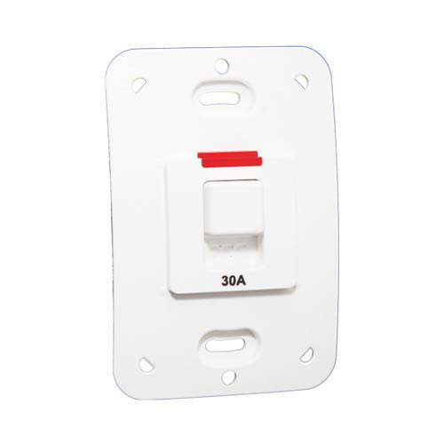 VETi 1 Isolator Switch with Indicator 2P 30A 4 x 2