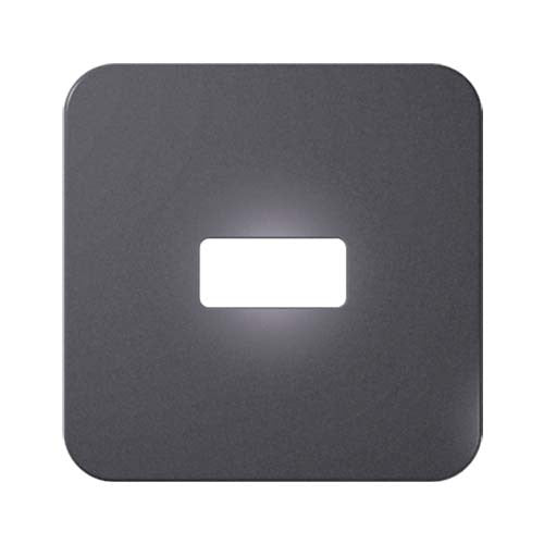 VETi 1 1 Horizontal Module Cover Plate 4 x 4 - White Trim