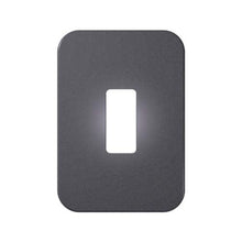 Load image into Gallery viewer, VETi 1 1 Vertical Module Cover Plate 4 x 2 - White Trim
