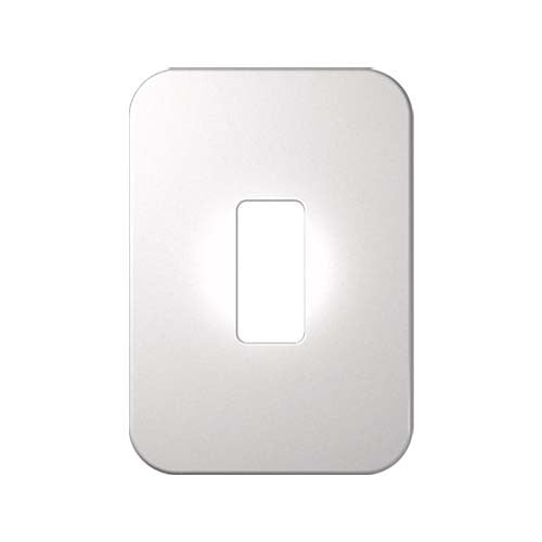 VETi <i>1</i> 1 Vertical Module Cover Plate 4 x 2 - White Trim