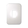 VETi 1 1 Vertical Module Cover Plate 4 x 2 - White Trim