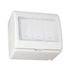 VETi 3 3 Lever 1-Way Switch in Module Casing